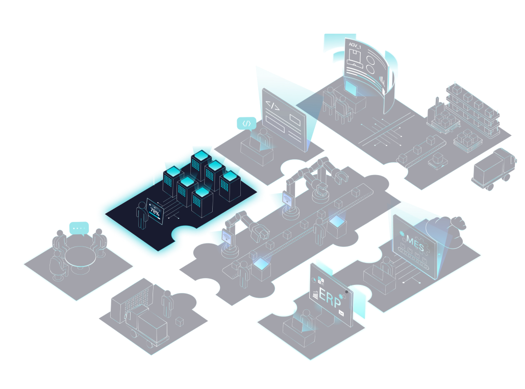 IT Infrastructure was selected among the 8 smart factory services including Smart Factory Consulting, IT Infrastructure, IT Operations(ITOps), Manufacturing Logistics Automation, Machine Automation, Enterprise Resource Planning(ERP), On-Premise, Cloud MES